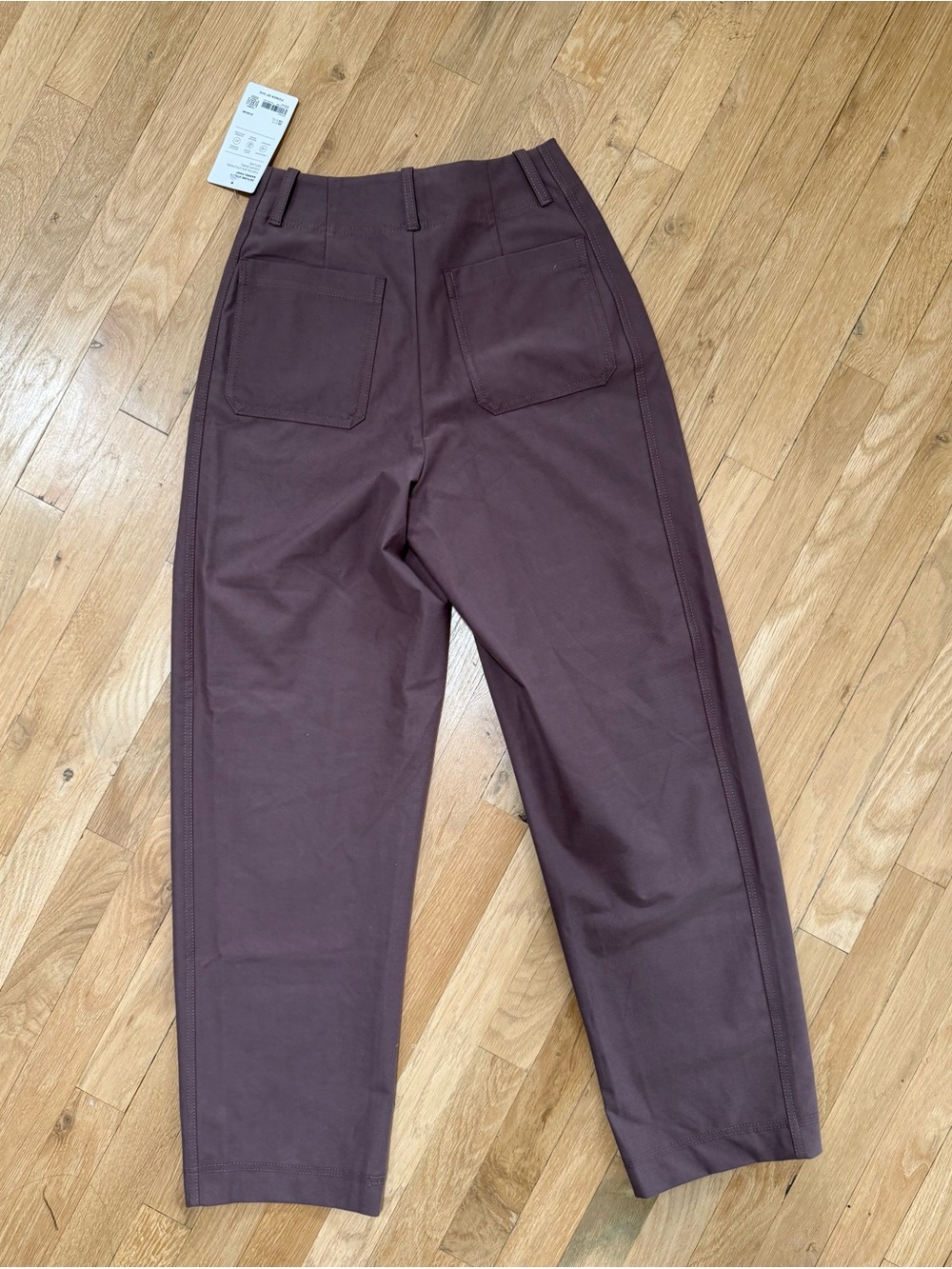 Athleta Skyline High Rise Barrel Pant Driftwood Size 2 Tall - Picture 4 of 4